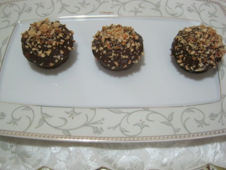 Muffins con granella di nocciole